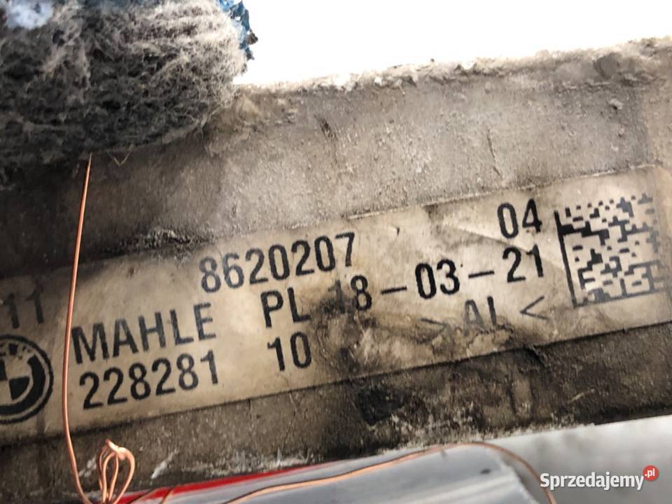 INTERCOOLER BMW G30 8620207 44 625 CHŁODNICA osobowe