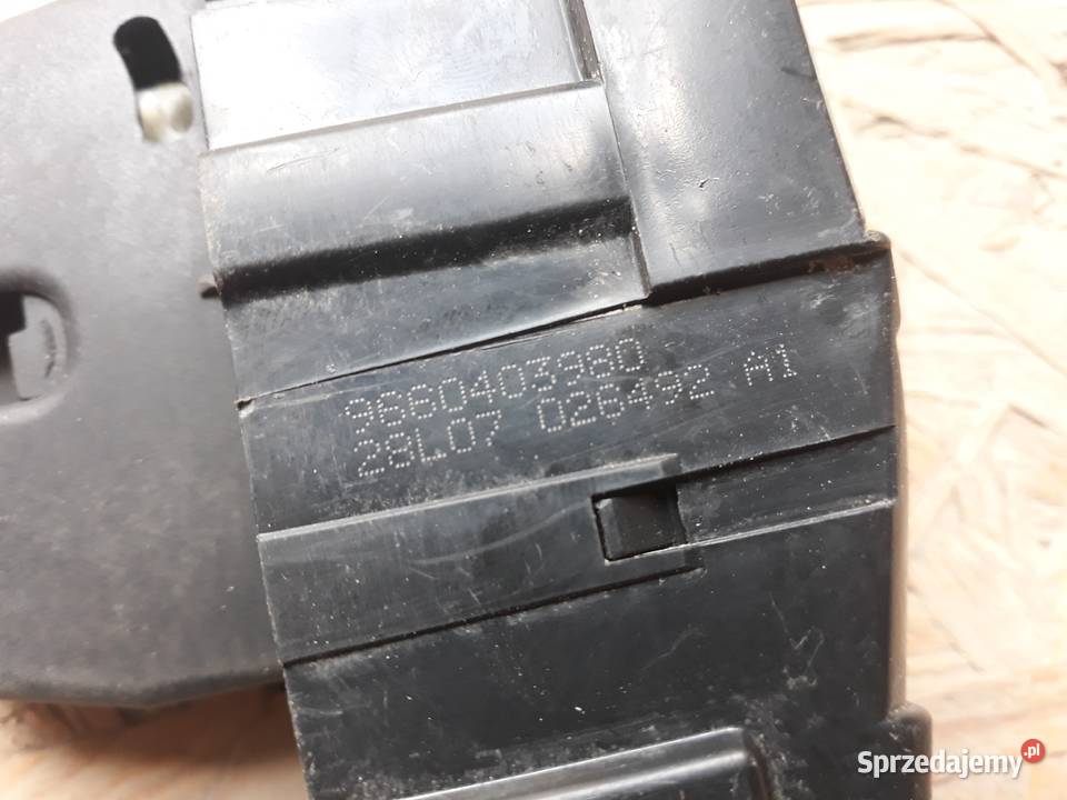 PEUGEOT 207 ZAMEK KLAPY BAGAŻNIKA TYŁ 9660403980 wielkopolskie Międzychód