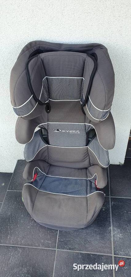 fotelik dziecka do samochodu szary stan