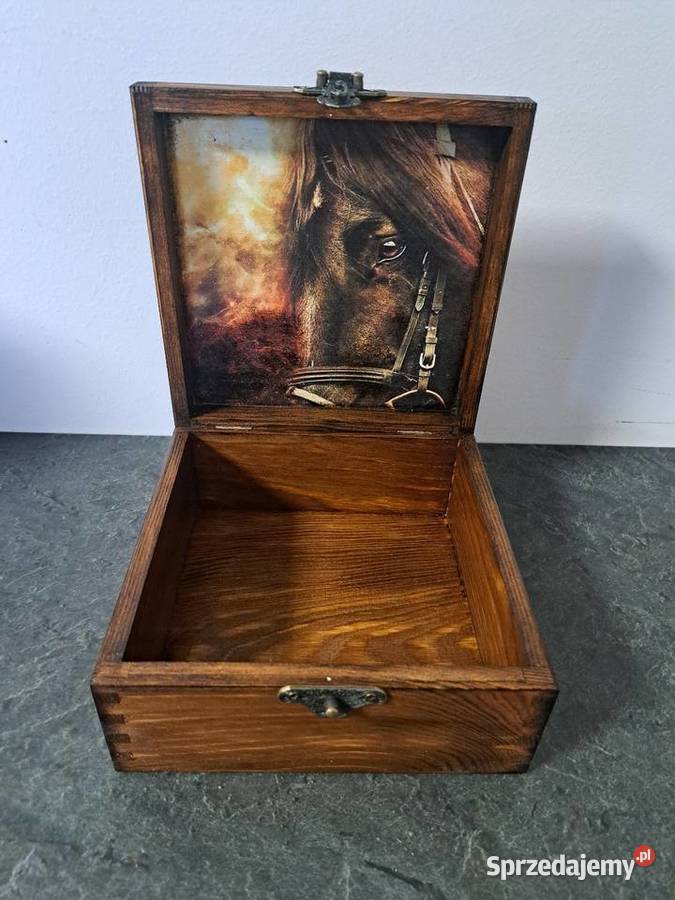 Szkatułka konie handmade Kędzierzyn-Koźle