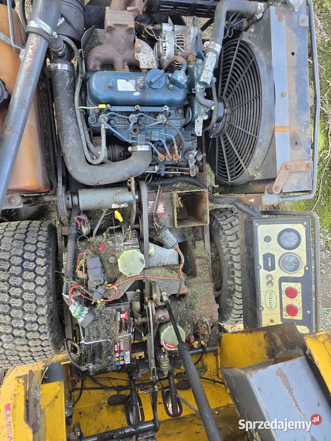 Kosiarka traktorek Walker Diesel Kubota