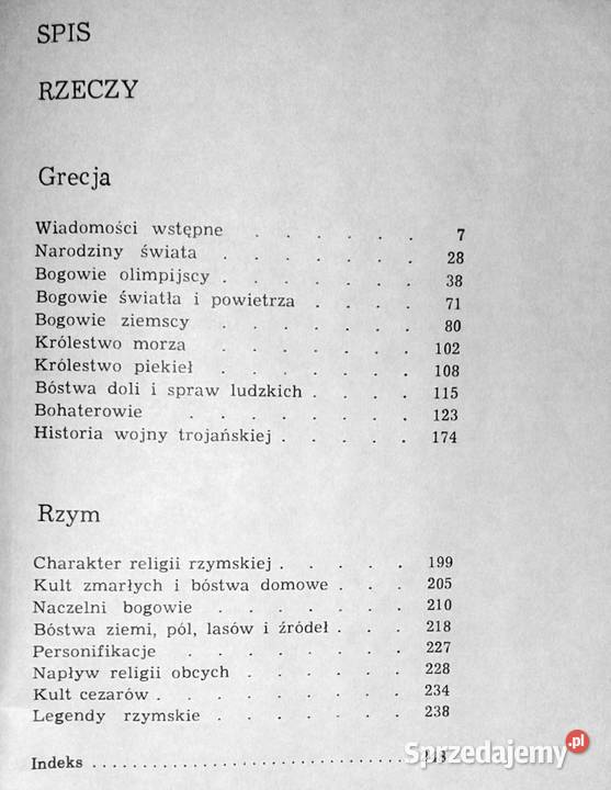 Mitologia Jan Parandowski Chełm sprzedam