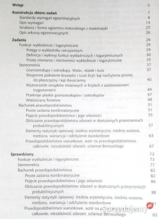 Matematyka Cz 2 Matura 2005 J Człapiński J Uss Rok wydania 2004 lubelskie Chełm