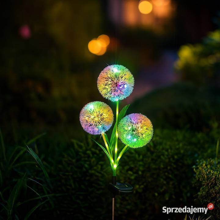 HIT Lampka Solarna Garlic Color RGB IP44 Starokrzepice sprzedam