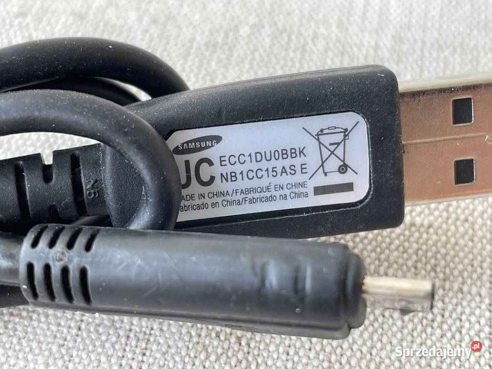 Kabel przewód Samsung ECC1DU0BBK USBA USBmicroB Poznań sprzedam