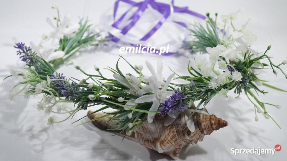 Wianki Ozdoba do włosów Ślub Sesja Wieczór lubuskie Zielona Góra