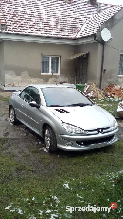 Peugeot 206 CC 20 benzyna w całości na części Wieliczka sprzedam