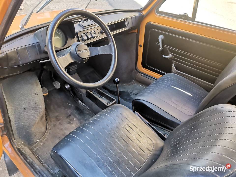 Fiat 126p Maluch 1985r odpalany z linki Wrocław