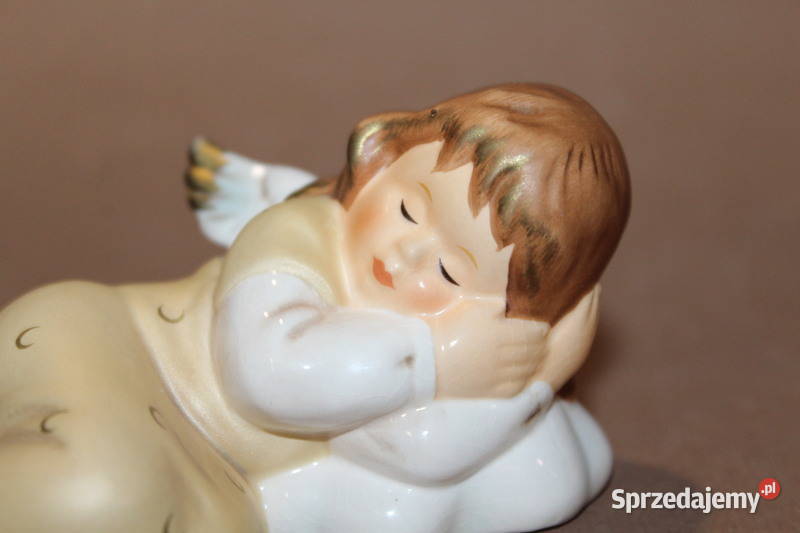 Figurka śpiącego aniołka Goebel 248 FiaF Porcelana i szkło zachodniopomorskie Szczecin