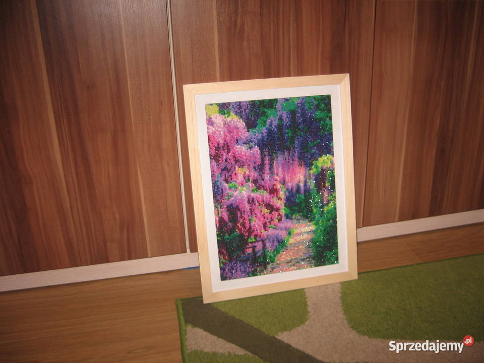 Obraz Alejka spacerowa haft diamentowy Olsztyn