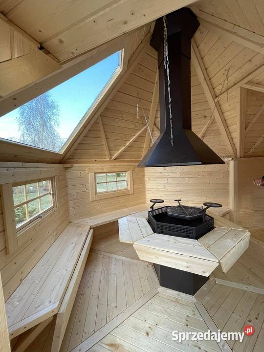 ALTANA OGRODOWA SAUNA GRILL 2w1 domek grillowy mazowieckie Płock