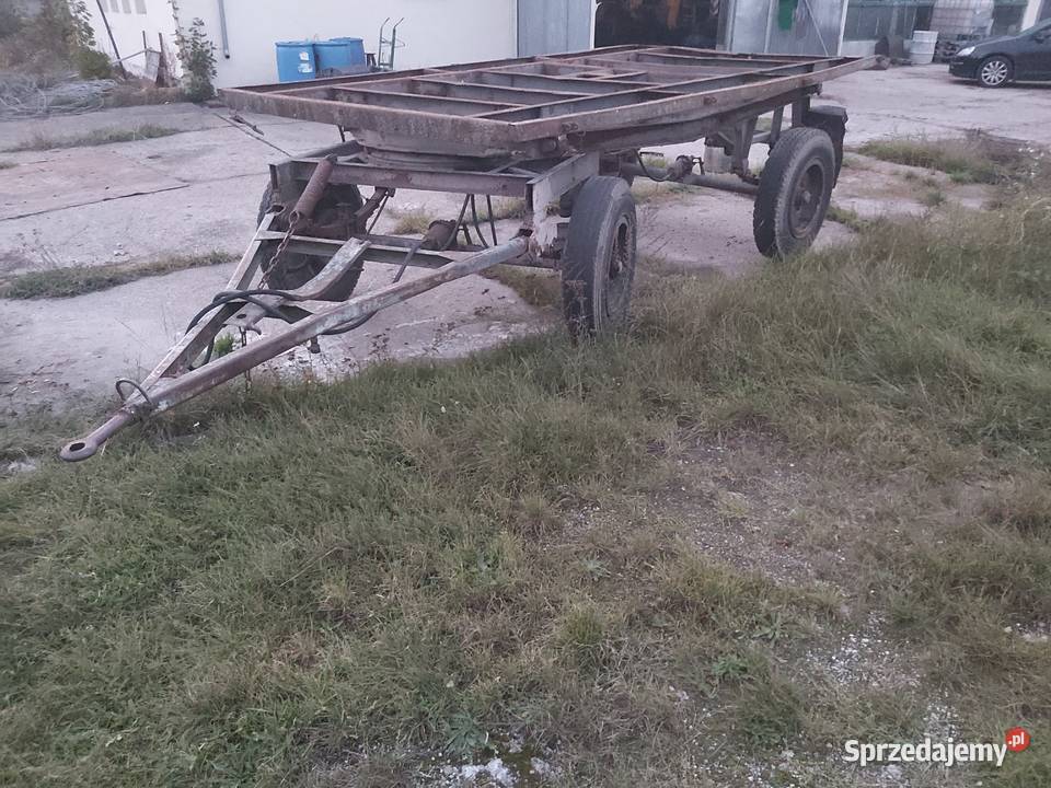 Przyczepa D 47 do remontu nieuszkodzony Krosno Odrzańskie