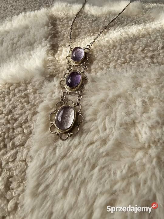 Naszyjnik Rytosztuka z fluorytem mazowieckie Warszawa