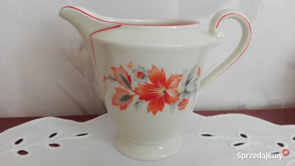 Cukiernica mlecznik stara porcelana Carl Tielsch