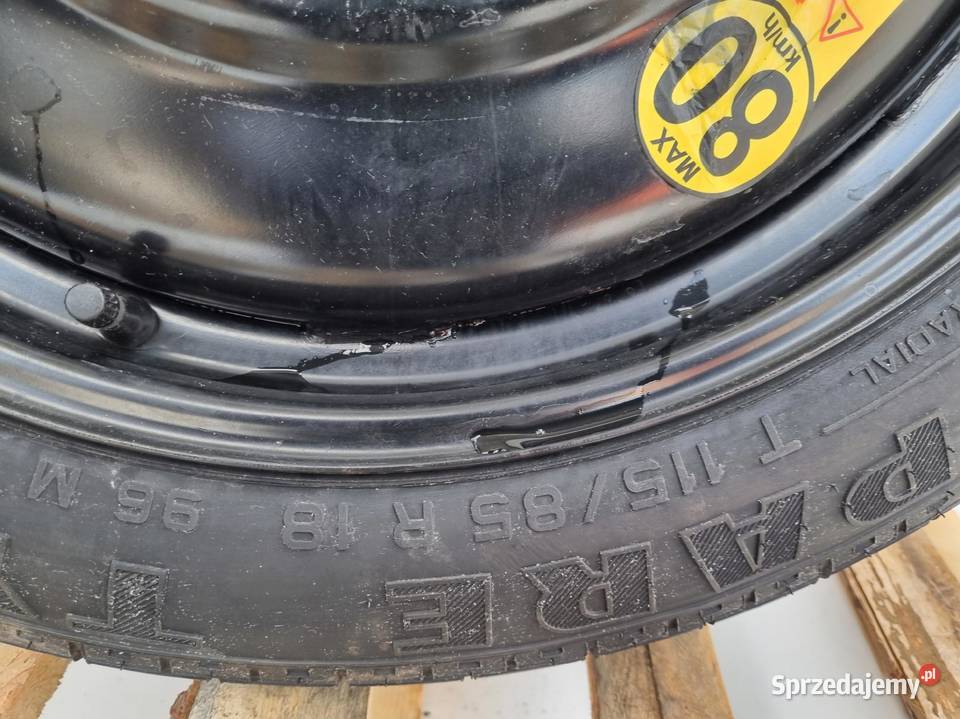 KOŁO DOJAZDOWE Jaguar XF XJ dojazdówka 11585 R18 Chełm