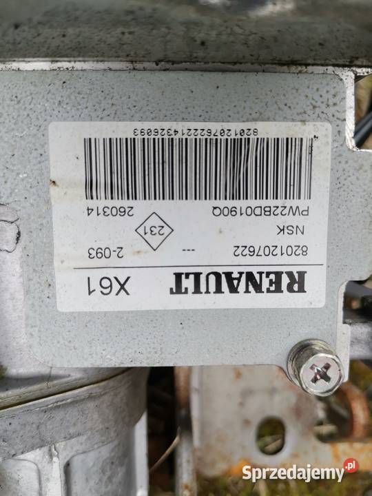 Wspomaganie elektryczne renault x61 śląskie Czerwionka-Leszczyny