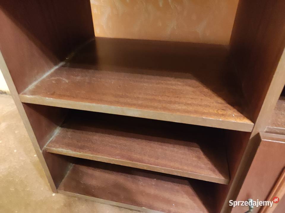Drewniana Szafka z Czasów PRL śląskie Żywiec