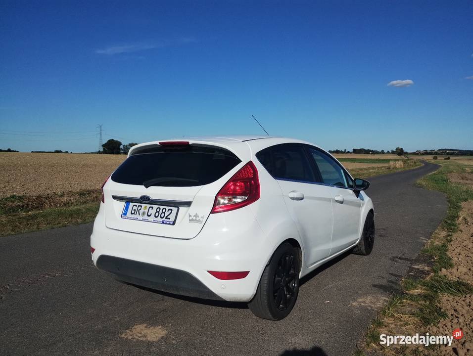 Ford Fiesta MK7 14 benzyna 2010 bogata wersja