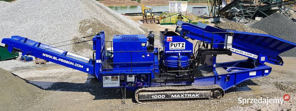 Wynajem kruszarki stożkowej kruszenie usługowe