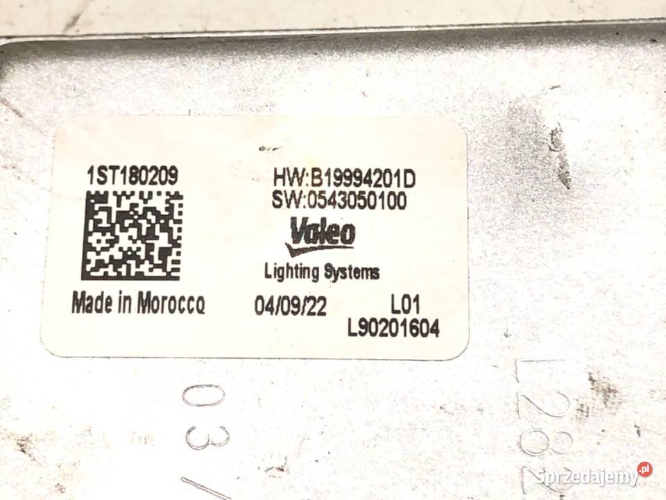 PRZETWORNICA MODUŁ LED CITROEN C4 III B19994201D osobowe podkarpackie