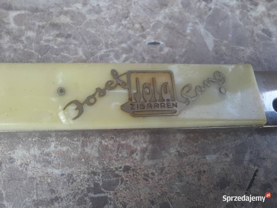 Stara ładna obcinaczka do cygaretek Josef Lang