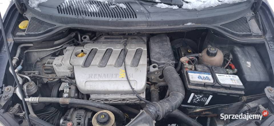 Silnik 16 16v K4M scenic clio megane alternator Hańsk Pierwszy