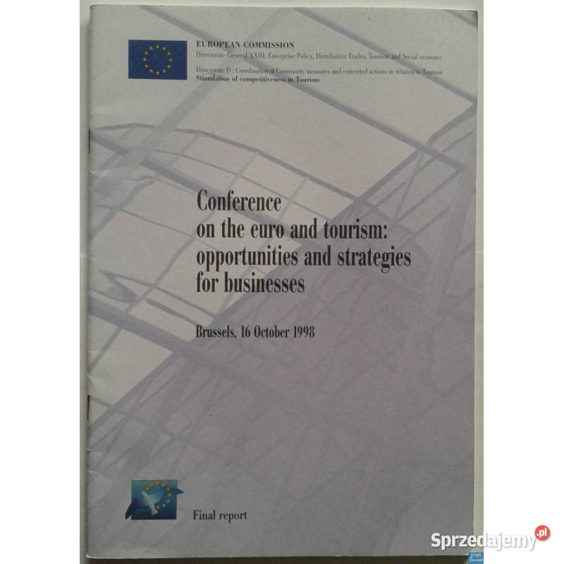Conference on the euro and tourism opportunities miękka Książki naukowe i popularnonaukowe sprzedam
