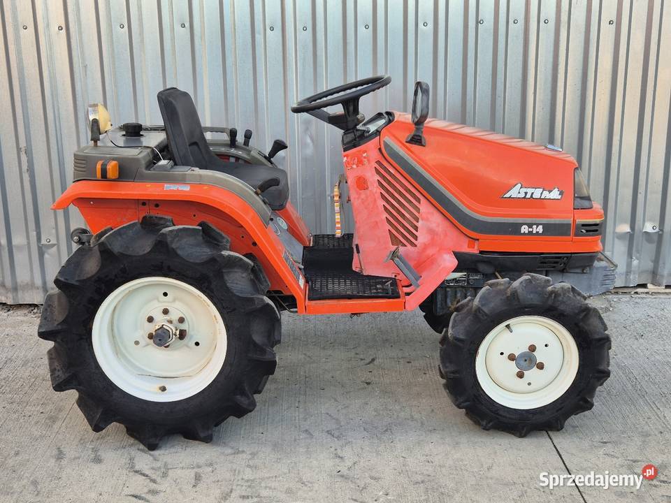 Traktorek traktor KUBOTA ASTE A14D 14 44 Skrzynia biegów Manualna Małuszyn