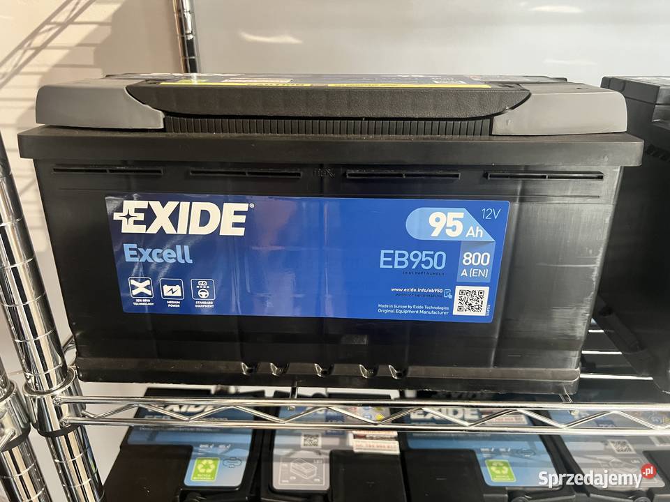 Akumulator Exide Excell 95Ah 800A EN PRAWY PLUS Bełchatów