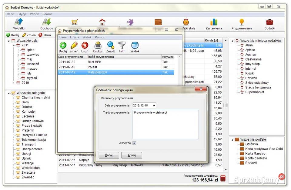 Budżet Domowy program do zarządzania budżetem łódzkie Łódź
