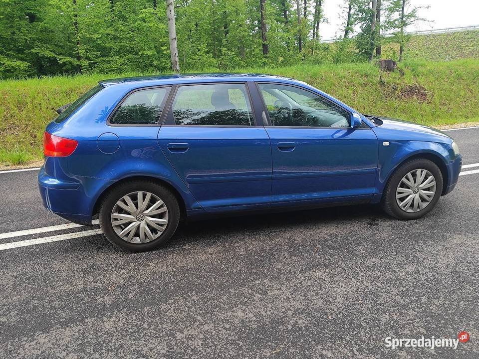 Audi A3 8P 16 Benzyna 215 Podgrzewane Fotele 4el poduszka powietrzna Poręba