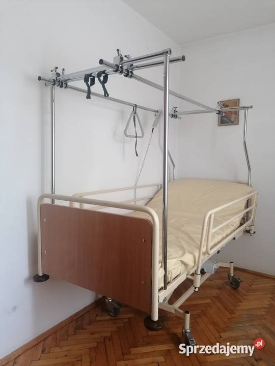 Łóżko rehabilitacyjne sterowane elektrycznie Bochnia sprzedam
