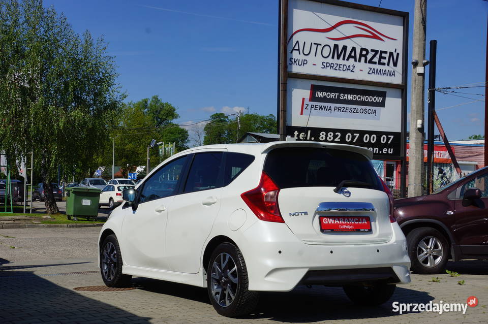 Nissan Note 12 Benzyna 98 Klimatyzacja Tempomat Nowy Sącz sprzedam