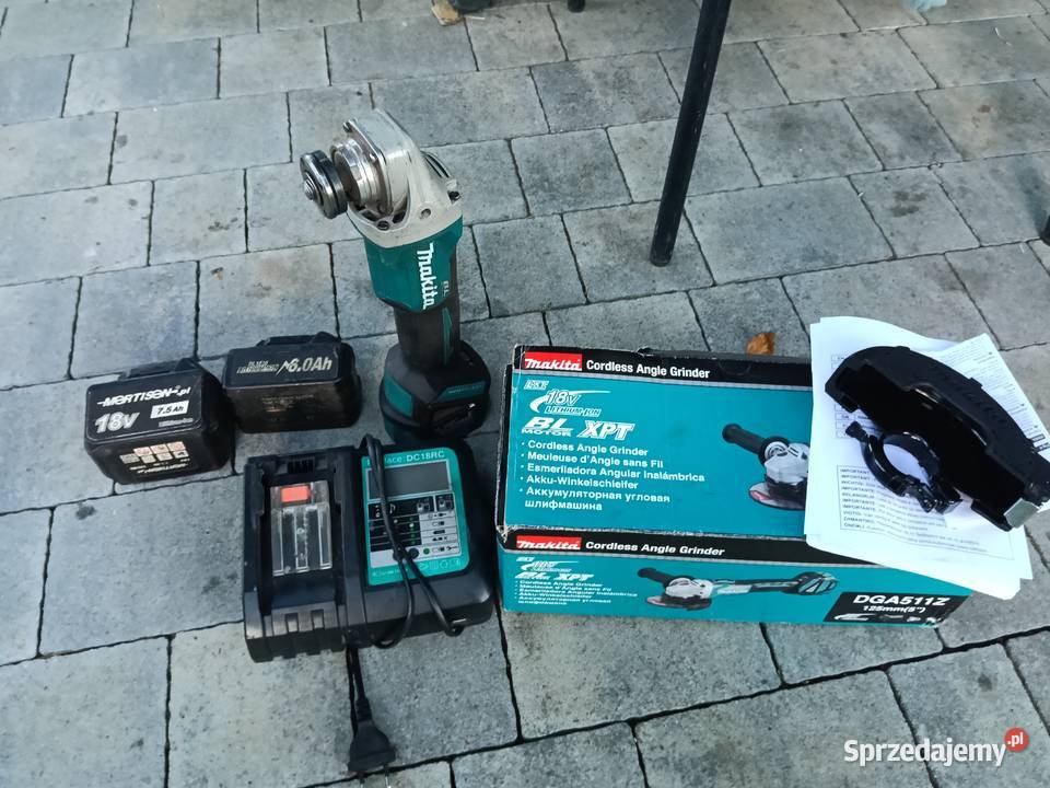 Makita 18v szlifierka kątowa Śrem