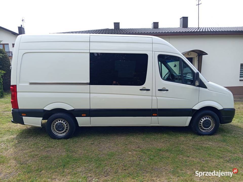 VW Crafter Brygadówka 2008 r 25 136 Orginalny Rok produkcji 2008 śląskie Myszków