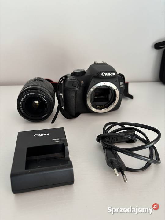 Lustrzanka Canon EOS 1200D obiektyw 1855MM Łuków sprzedam