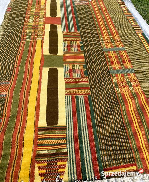 Unikalny dywan 100 wełny SAHARA tkany techniką Brwinów