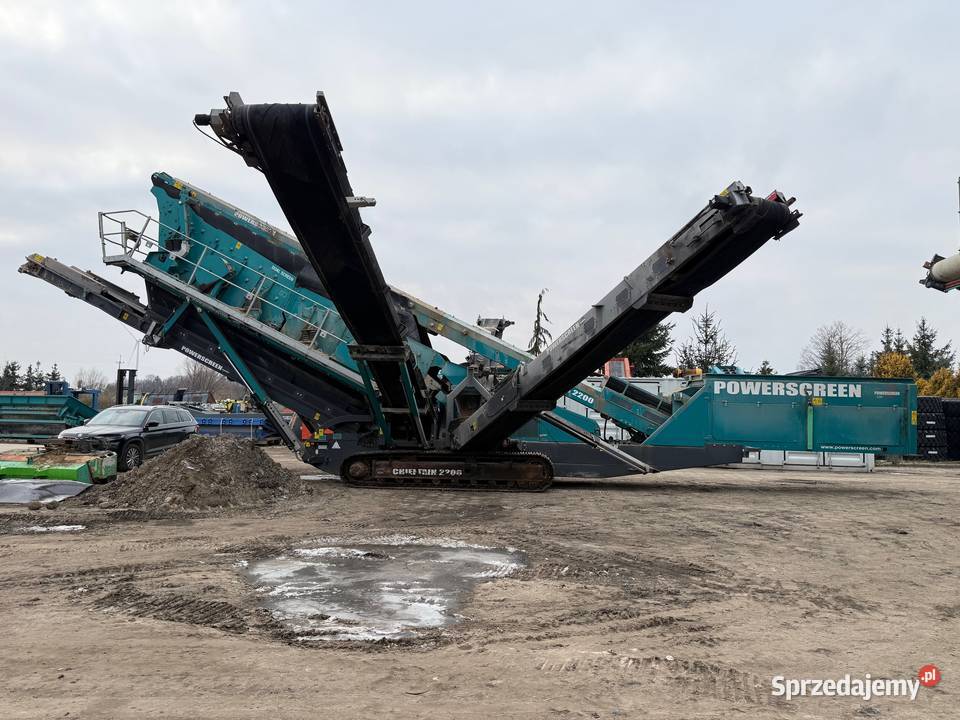 Mobilny przesiewacz Powerscreen Chieftain 2200 Kołodziejewo