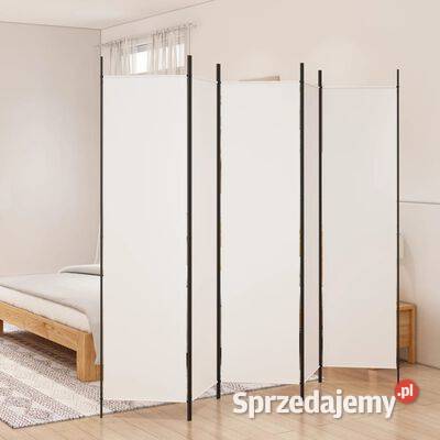 vidaXL Parawan 5panelowy biały 250x200 Warszawa