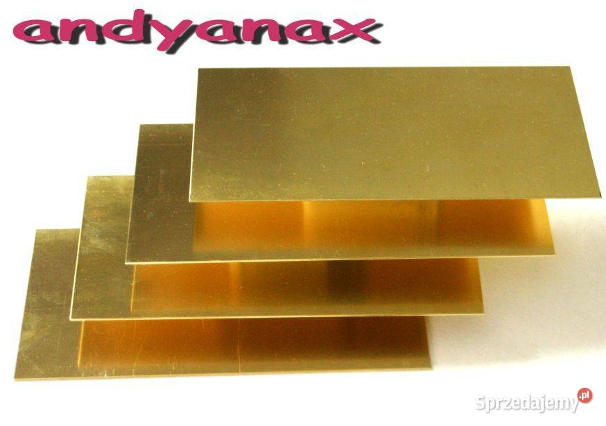 10 mm blacha mosiężna w gat M63 format 10x20 Częstochowa