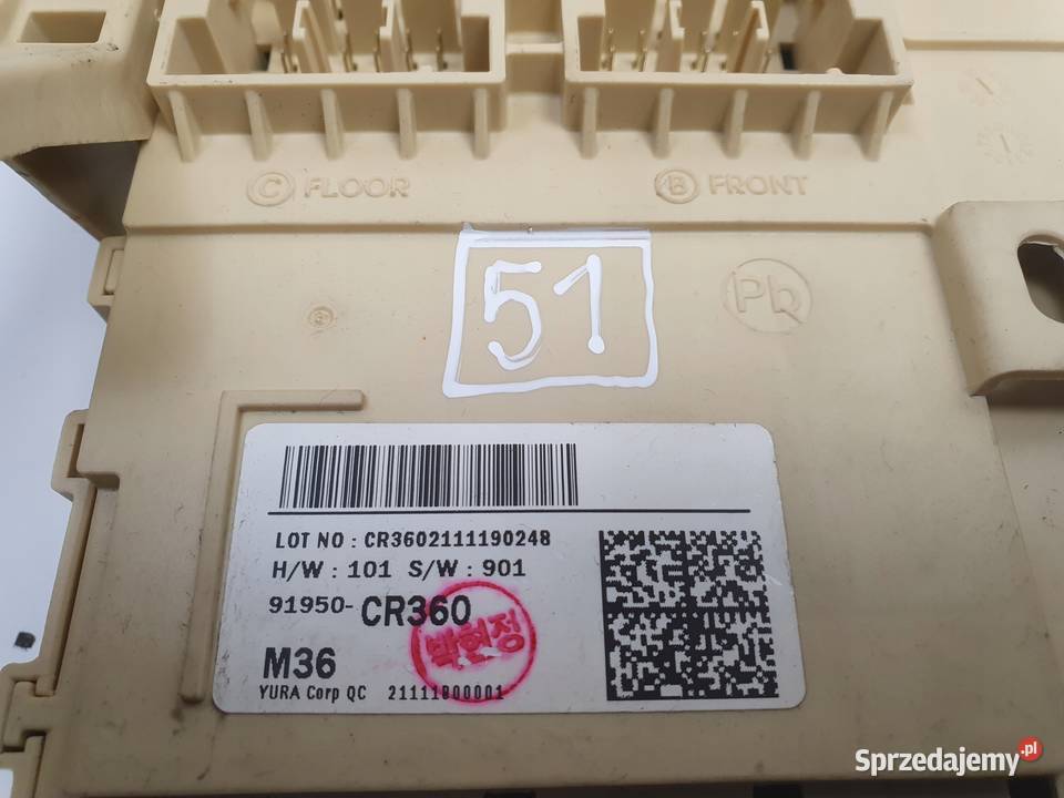 Kia Ceed III SKRZYNKA BEZPIECZNIKÓW Moduł sprzedam