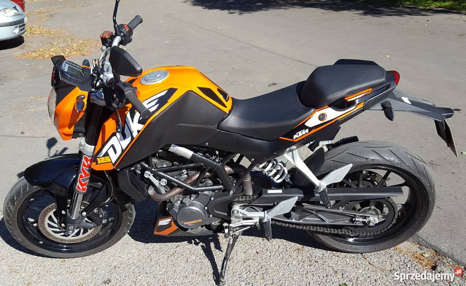 KTM 125 DUKE wydech Akrapovic metalic Motocykle, skutery, quady małopolskie