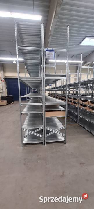 Regały magazynowe z demontażu 60gł x 130 x3000 Radomierz