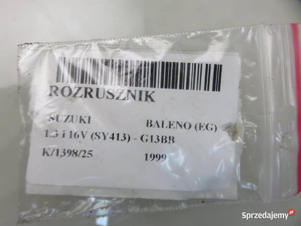 ROZRUSZNIK SUZUKI BALENO EG 13 i 16V 3110064G0