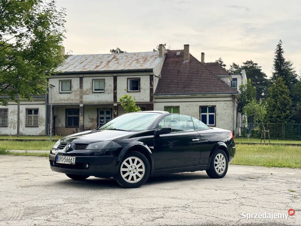 Renault Megane II Cabrio z gazem ważny 5 lat poduszka powietrzna Krapkowice