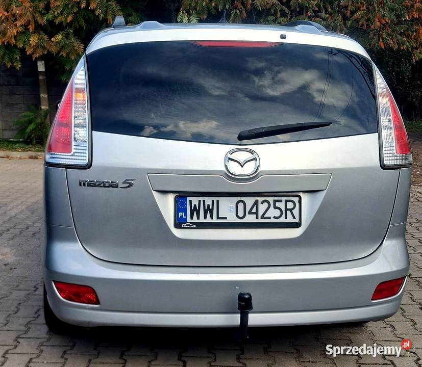 Mazda 5 sprawna klima hak holowniczy Ząbki sprzedam
