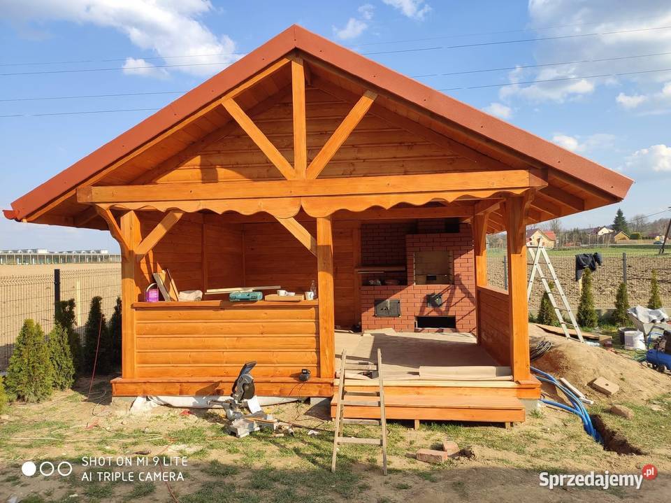 Altany zadaszenia wiaty samochodowe Architektura ogrodowa małopolskie Gorlice sprzedam