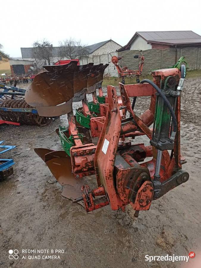 Pług kverneland 4 skiby obrotowy f 120 Nowa Karczma sprzedam