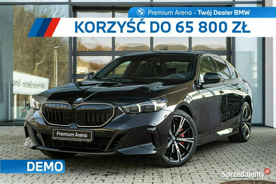 BMW 540 540d xDrive Limuzyna DEMO G60 2023 łódzkie Łódź sprzedam