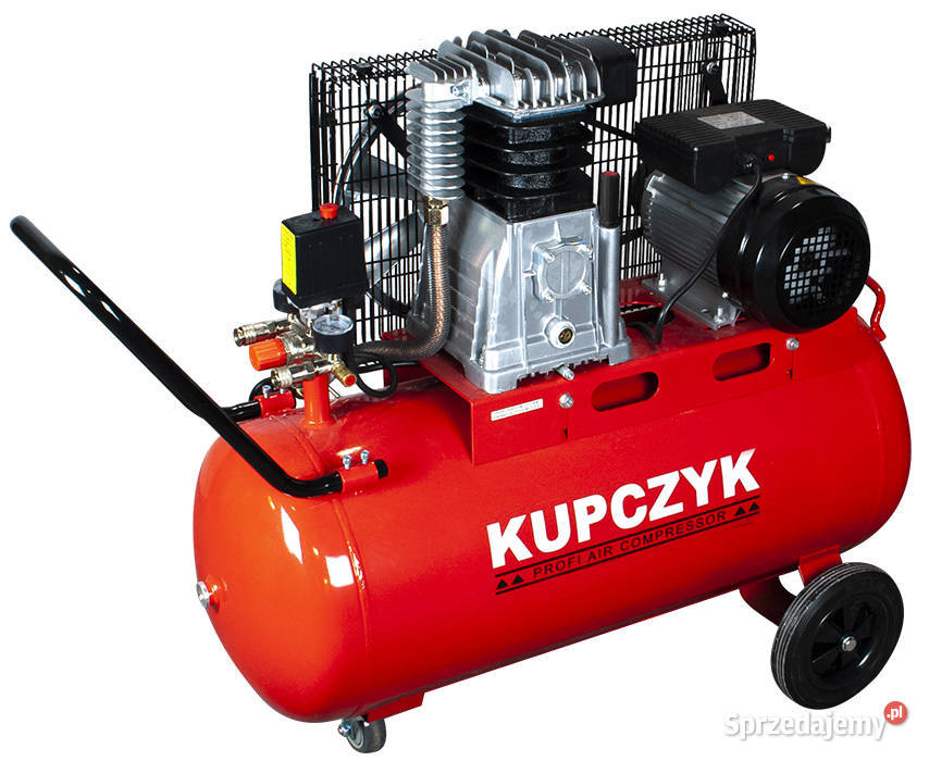 Kompresor tłokowy KK 400100 Kupczyk zestaw KIT8 Warka